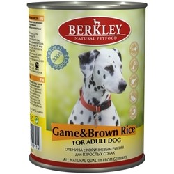 Berkley Adult Canned Game/Brown Rice 0.4 kg
