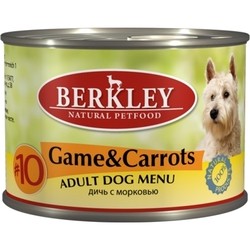 Berkley Adult Canned Game/Carrots 0.2 kg