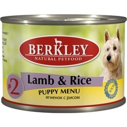 Berkley Puppy Canned Lamb/Rice 0.2 kg