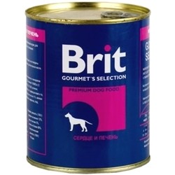 Brit Canned Heart/Liver 0.85 kg