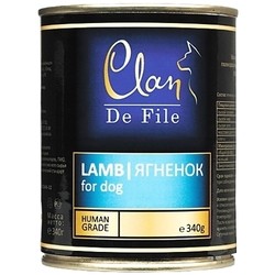 Clan De File Adult Canned Lamb 0.34 kg