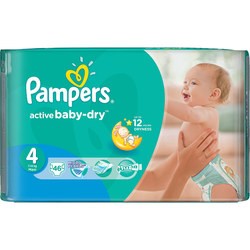 Pampers Active Baby-Dry 4 / 46 pcs