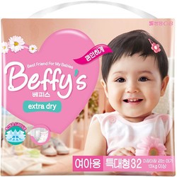Beffys Extra Dry Girl XL / 32 pcs