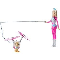 Barbie Star Light Adventure Galaxy Doll and Hover Cat DWD24