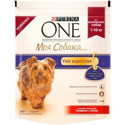 Purina ONE Adult Small Breed Beef/Rice 0.6 kg