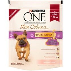Purina ONE Adult Small Breed Salmon/Rice 0.6 kg