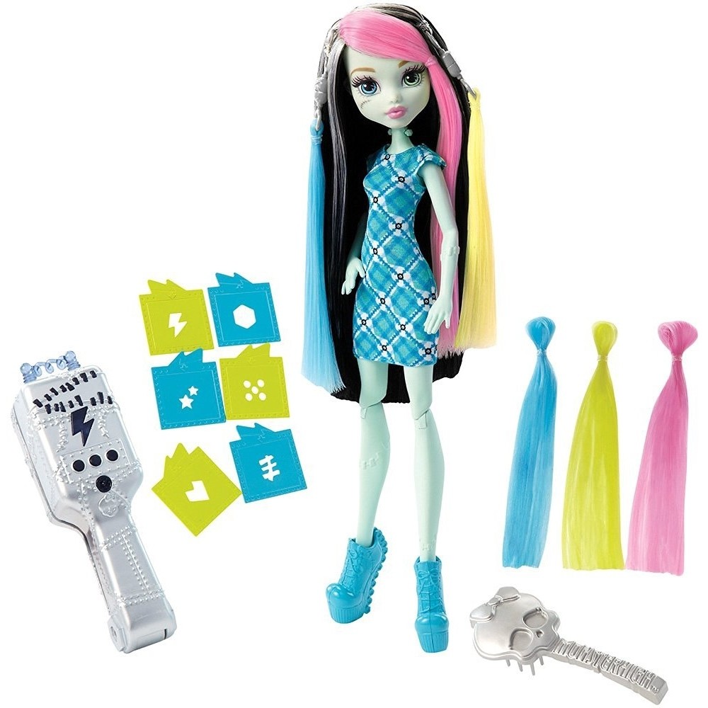 Monster High Voltageous Hair Frankie Stein FDT57