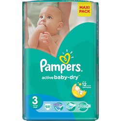 Pampers Active Baby-Dry 3 / 68 pcs
