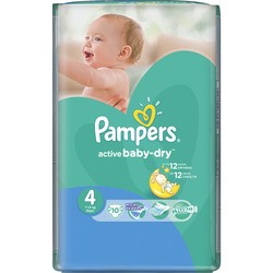 Pampers Active Baby-Dry 4 / 10 pcs