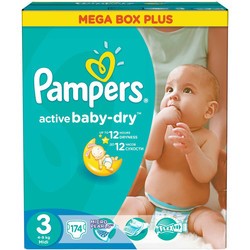 Pampers Active Baby-Dry 3 / 174 pcs