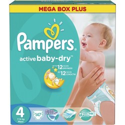 Pampers Active Baby-Dry 4 / 147 pcs