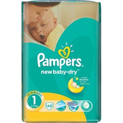 Pampers New Baby-Dry 1 / 43 pcs