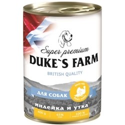 Dukes Farm Adult Canned Turkey/Duck 0.4 kg