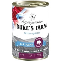 Dukes Farm Adult Canned Chicken Offal/Stomach 0.4 kg