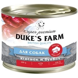 Dukes Farm Adult Canned Lamb/Buffalo 0.2 kg