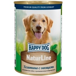 Happy Dog NaturLine Canned Adult Veal/Vegetables 0.4 kg