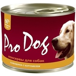 Pro Dog Canned Beef/Potatoes 0.2 kg