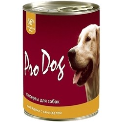 Pro Dog Canned Beef/Potatoes 0.4 kg