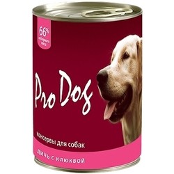 Pro Dog Canned Game/Cranberry 0.4 kg