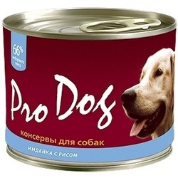 Pro Dog Canned Turkey/Rice 0.2 kg