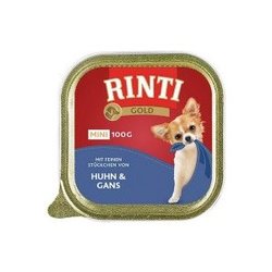 RINTI Adult Mini Gold Canned Chicken/Goose 0.1 kg