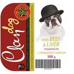 Clan Adult Canned Beef/Liver 0.3 kg