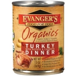 Evangers Organic Turkey/Potato/Carrots Dinner 0.369 kg