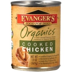 Evangers Organic Cooked Chicken 0.369 kg