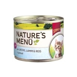 Schmusy Natures Menu Kitten Canned Salmon/Lamb 0.19 kg