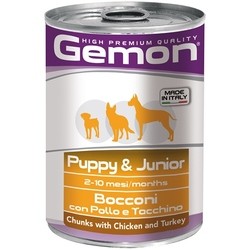 Gemon Puppy/Junior Canned Chicken/Turkey 0.415 kg