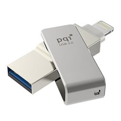 PQI iConnect mini 64Gb (серебристый)