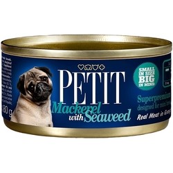 Petit Canned Mackerel/Seaweed 0.08 kg