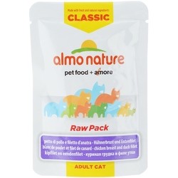 Almo Nature Adult Classic Raw Pack Chicken/Duck 0.055 kg