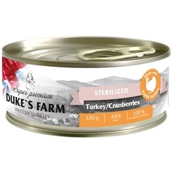 Dukes Farm Canned Sterilized Turkey/Cranberries 0.1 kg