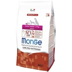 Monge Speciality Extra Small Adult Lamb/Rice/Potatoes 0.8 kg