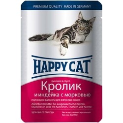Happy Cat Adult Pouch Rabbit/Turkey/Carrot 0.1 kg