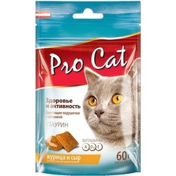 Pro Cat Crunchy Pillows Health/Activity Chicken/Cheese 0.06 kg