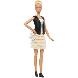 Barbie Fashionistas Leather and Ruffles DTF07