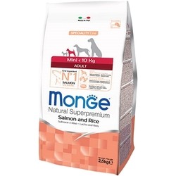 Monge Speciality Mini Adult Salmon/Rice 0.8 kg