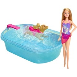 Barbie Swimmin Pup Pool DMC32