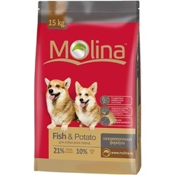 Molina Adult All Breed Hypoallergenic Fish/Potato 15 kg