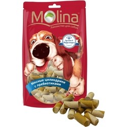 Molina Delicacy Meat Cylinders With Prebiotics 0.15 kg