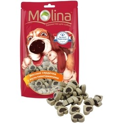 Molina Delicacy Meat Hearts with Multivitamins 0.15 kg
