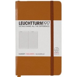 Leuchtturm1917 Squared Notebook Pocket Caramel