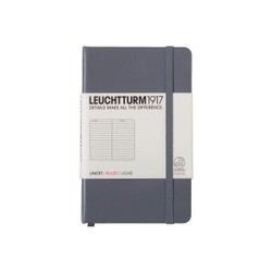 Leuchtturm1917 Ruled Notebook Pocket Grey