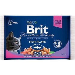 Brit Premium Pouches Fish Plate 0.1 kg