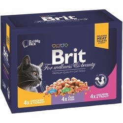 Brit Premium Pouches Family Plate Poultry/Fish 0.1 kg