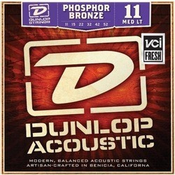 Dunlop Phosphor Bronze Medium Light 11-52