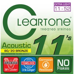 Cleartone 80/20 Bronze Extra Light 11-52
