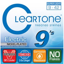 Cleartone Nickel-Plated Super Light 9-42